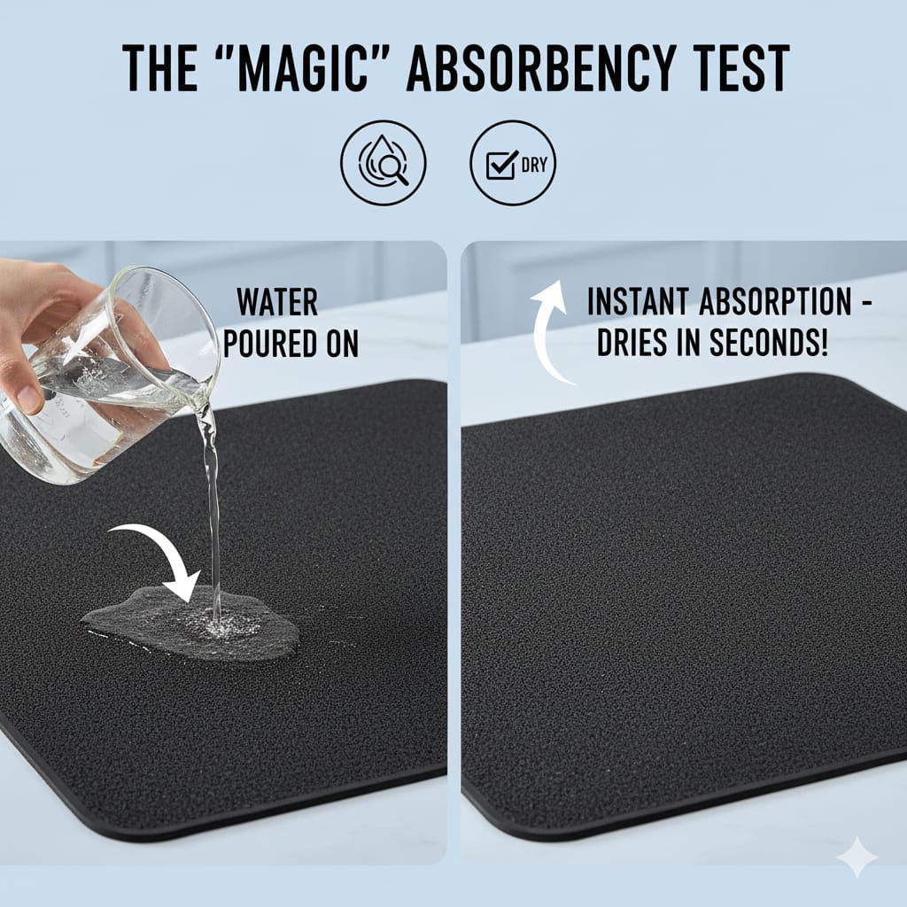 QuickDry™ - Absorbent Dish Drying Mat - BUY 1 GET 1 FREE 🎉